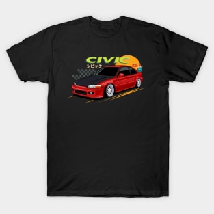 Civic Cars JDM Style T-Shirt